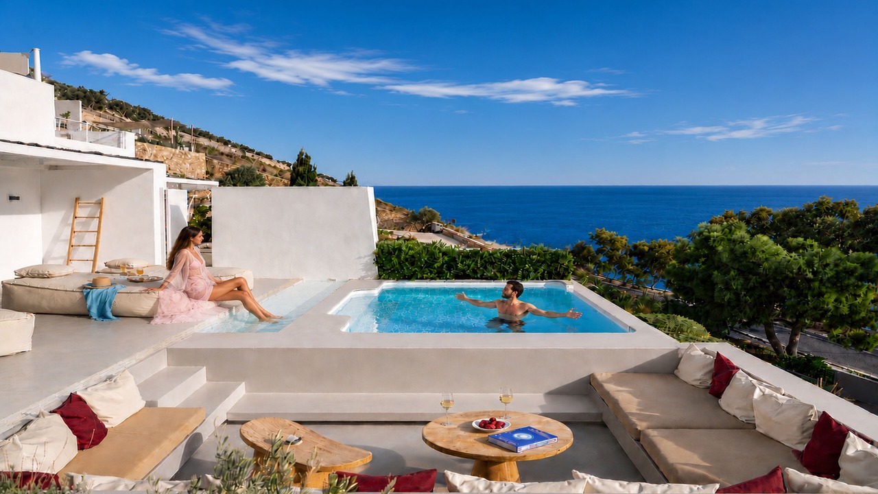 Photo of Patio Balcony in Santorini
