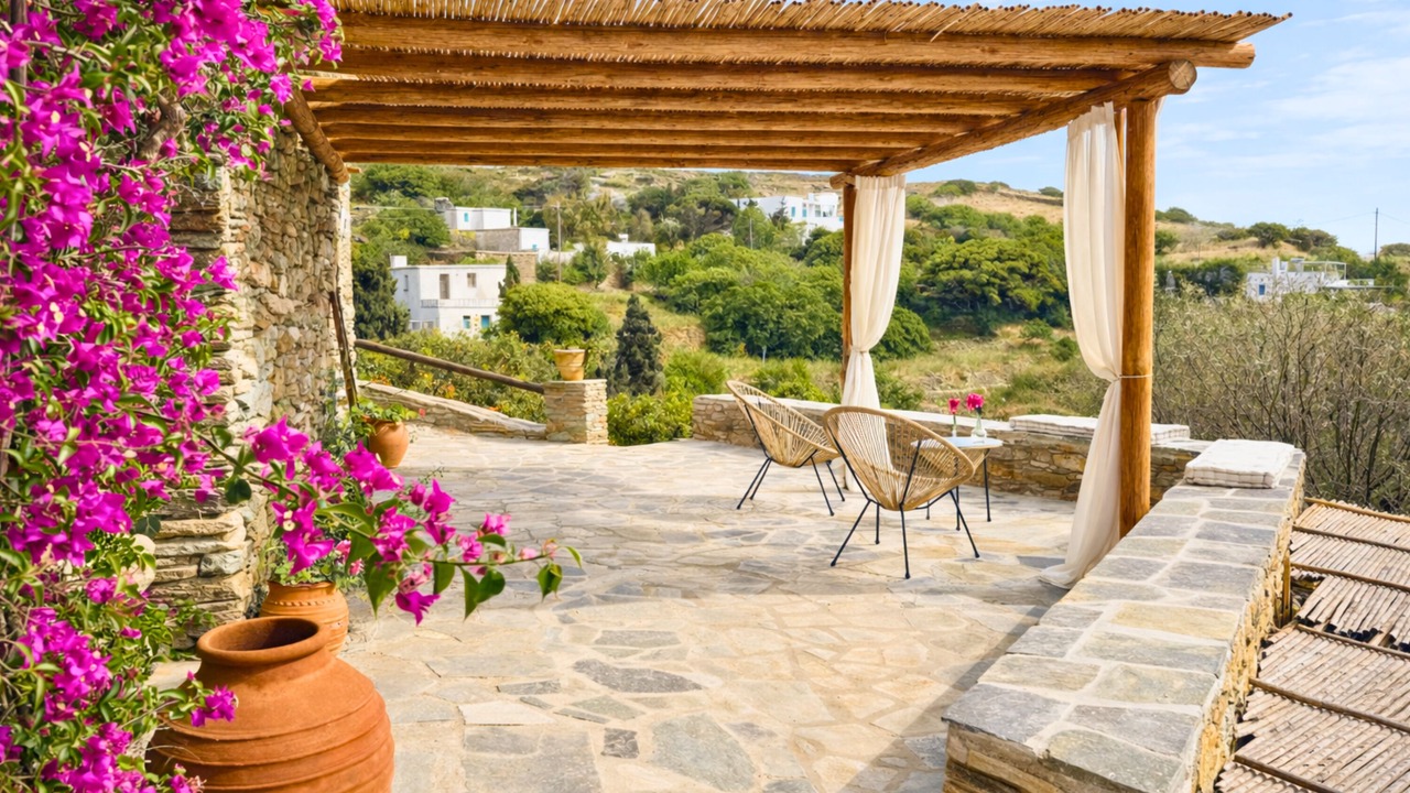 Photo of Patio Balcony in Andros