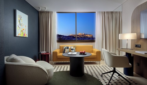 Classic Room, 1 King Bed, Club Lounge Access (Acropolis View)