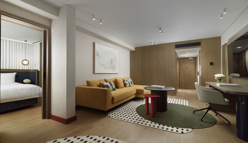 Suite, 1 Bedroom (Living Area)