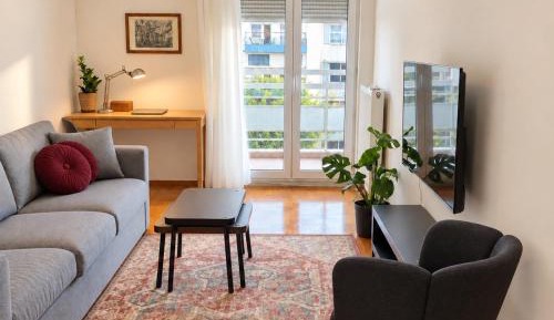 Two-Bedroom Apartment with Balcony