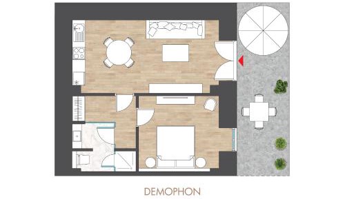 One-Bedroom Sea Front Luxury Apartment