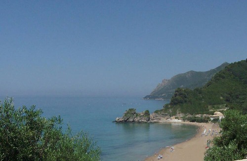 Parelia Apartment | Studio Apartment Kontogialos With sea View and Garden - Pelekas Beach, Corfu