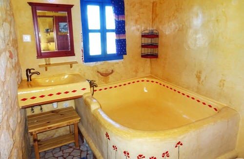 Faistos House | Original, Cretan stone house with a view of the enchanting garden
