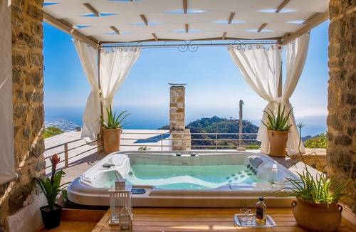 Anatoli House | Homerez - House 12 km away from the beach for 10 ppl. with jacuzzi at Anatoli
