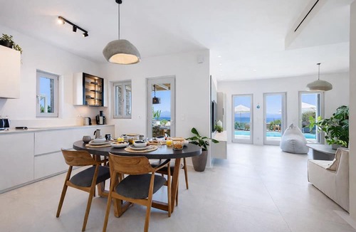 Ampelas Villa | Brand New Beachfront Villa with Private Pool right on the sea