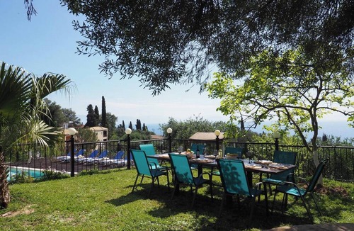 Perama Villa | Spacious 4 Bedroom Villa, A/C, Private Pool & Panoramic Sea Views in the Desirable Area of Gastouri