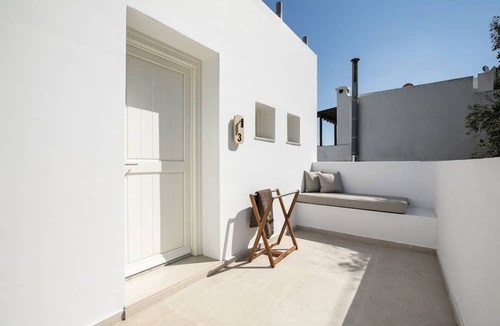 Loutra Hotel | Kythnos Blue - Suite 3 Loutra Bch Balcony Sea View