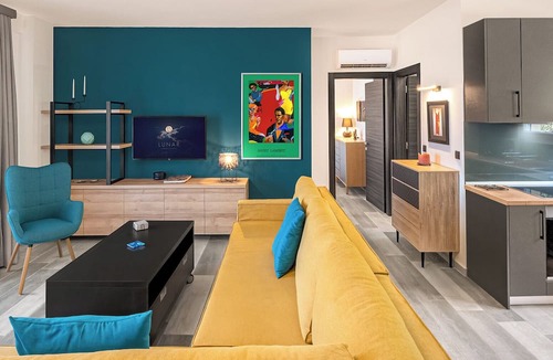 Skala Rachoniou Apartment | LUNAR Apartments - The Suite.