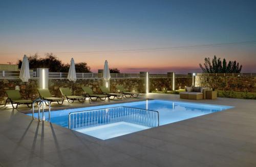 Rethymno Villa | Family Villa Luna with Private Pool, Ping Pong and BBQ 1km from the beach