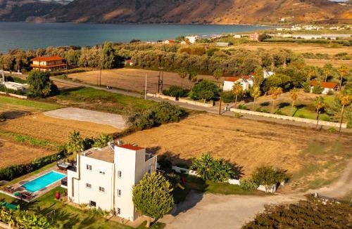 Nopigia Apartment | Martimi Private 3 Apartments with Pool, Heated Jacuzzi and Sauna, 2 Apartments with Sea View, 200m from Beach, BBQ, Playground, Mini Football Pitch