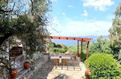 Karystos House | Seafront House, Private Beach, Sunset View, Diliso