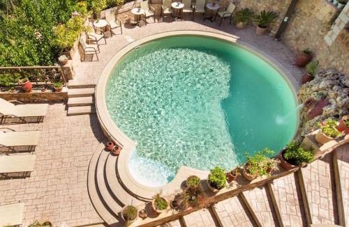 Samonas Villa | Traditional Crete Villa Villa Purple Malotira Stunning Views 1 Bedroom