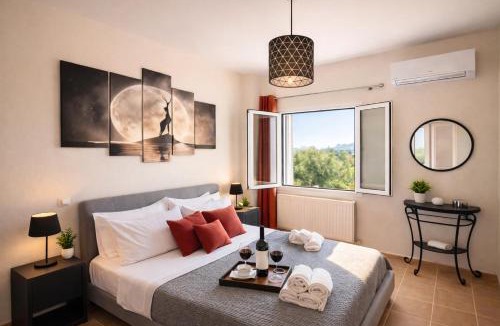 Kontokali Apartment | Ivy Modern Maisonette Near Corfu Town