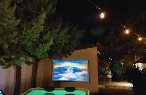 Mandra-Eidyllia Apartment | Daydream Nature Home - Hot Tub & Cinema Experience