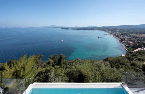 Pirgi Villa | Exquisite Corfu Retreat 3 Bedrooms Villa Lucas Pyrgi Panoramic Sea Views
