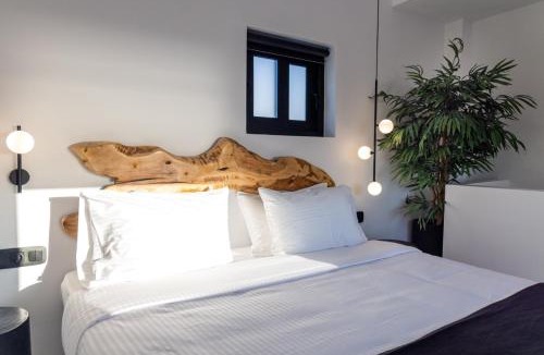 Mykonos Town Villa | Mykonos Town Black Villa with Cave Heated Pool