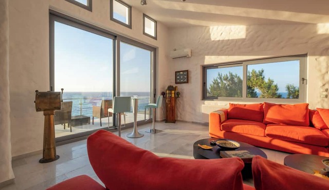 Icarus Luxury Beachfront Villa in Ikaria
