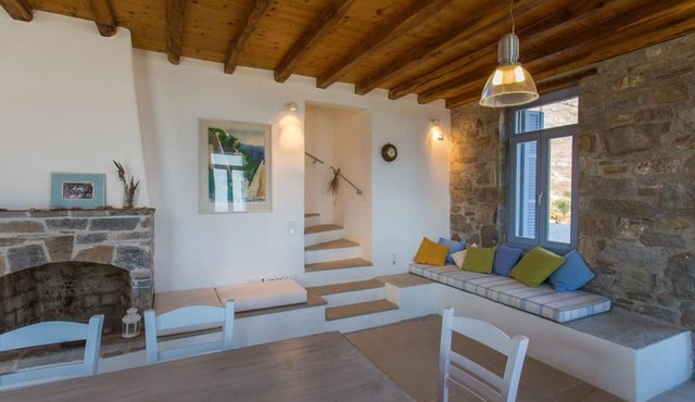 An Amazing Stone Villa-b in Serifos w Shared Pool in Serifos