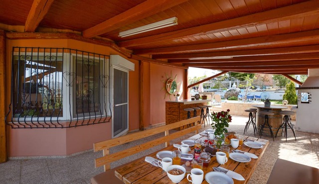 Nautilus Villa with private pool in Hersonissos