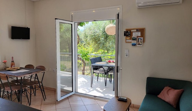 Holiday home in Thasos with large terrace in Skála Marión