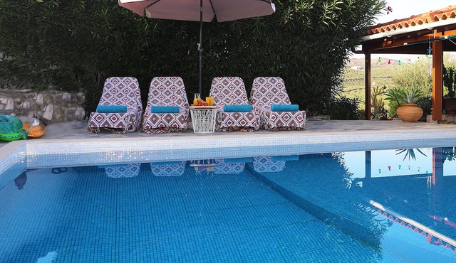 Mediterranean eco-friendly Villa with private pool close to the sea and beaches in Roumeli