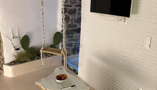 Private Heated Pool Palia Mandra in Tinos
