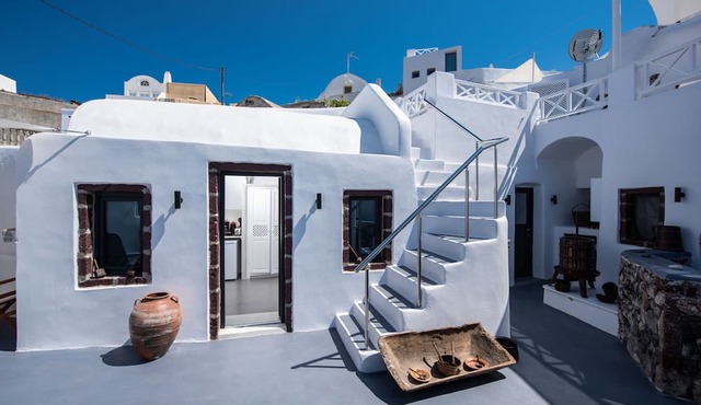 Caves 1880 in Santorini