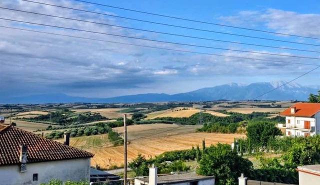 Aegean Sea & Mount Olympus View Guesthouse in Palaio Eleftherochori