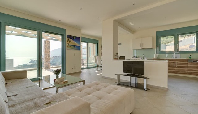 Ouzo Panoramic Houses 1, with private pool in Lesvos
