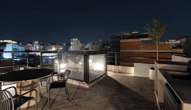 1BR Boutique Apt Acropolis Rooftop view in Athens