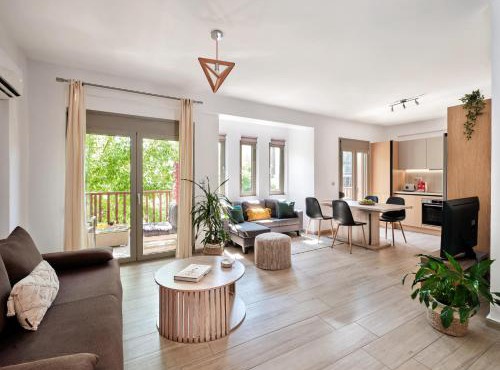 ModernPastel Apartment - Private Parking,Near the Old Port in Chania