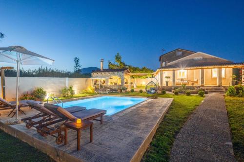 Pavlos & Sofia Harmony Villa with Private Pool in Corfu